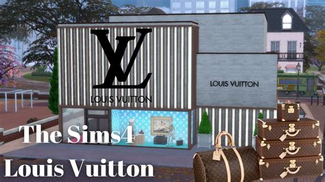 sims 4 louis vuitton store.